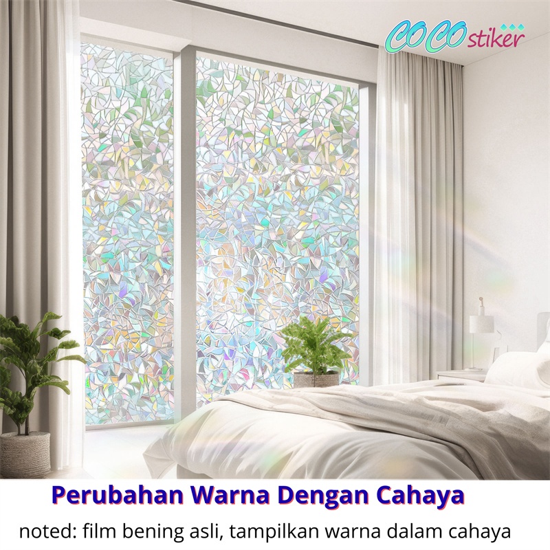 Stiker Kaca Buram Pengurang Panas Stiker Kaca Jendela Original Kualitas Terbaik Cocok untuk Bagian K
