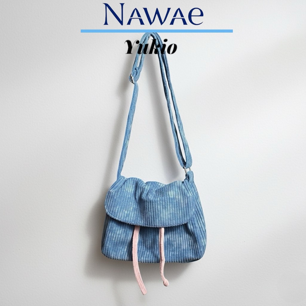 Tas Selempang Wanita YUKIO / Tas Wanita Corduroy / Tas Selempang Mini Corduroy