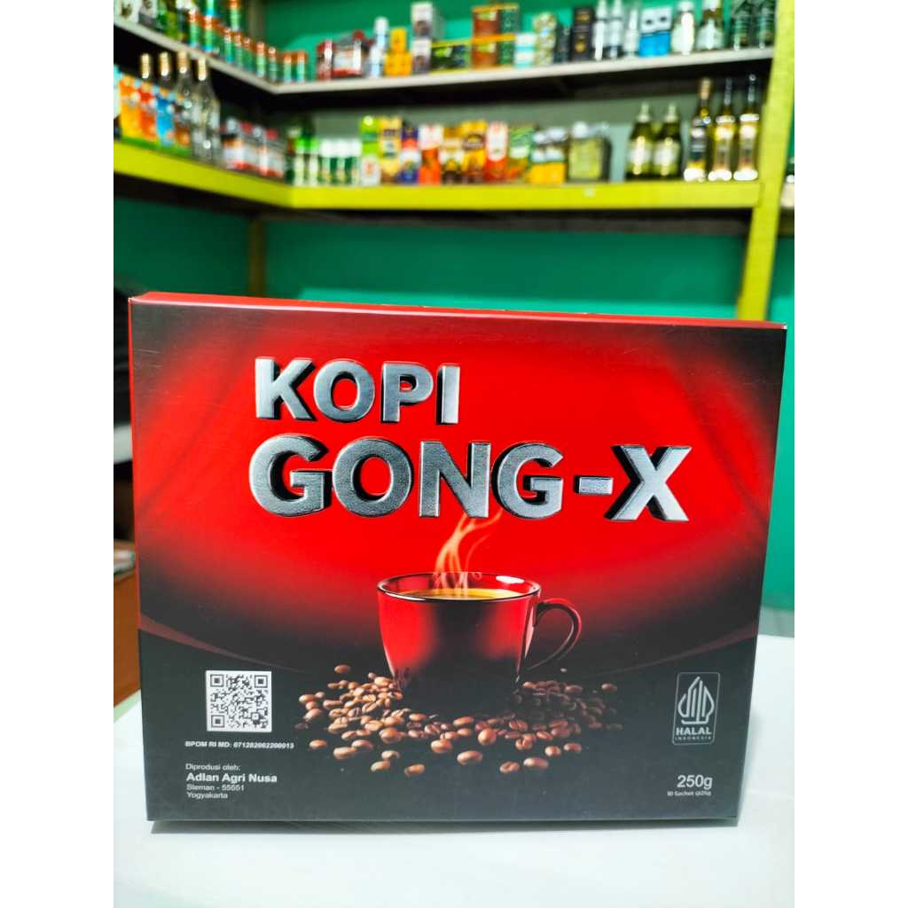 Kopi Gong - X  KOPI KEBUGARAN PRIA SEJATI!