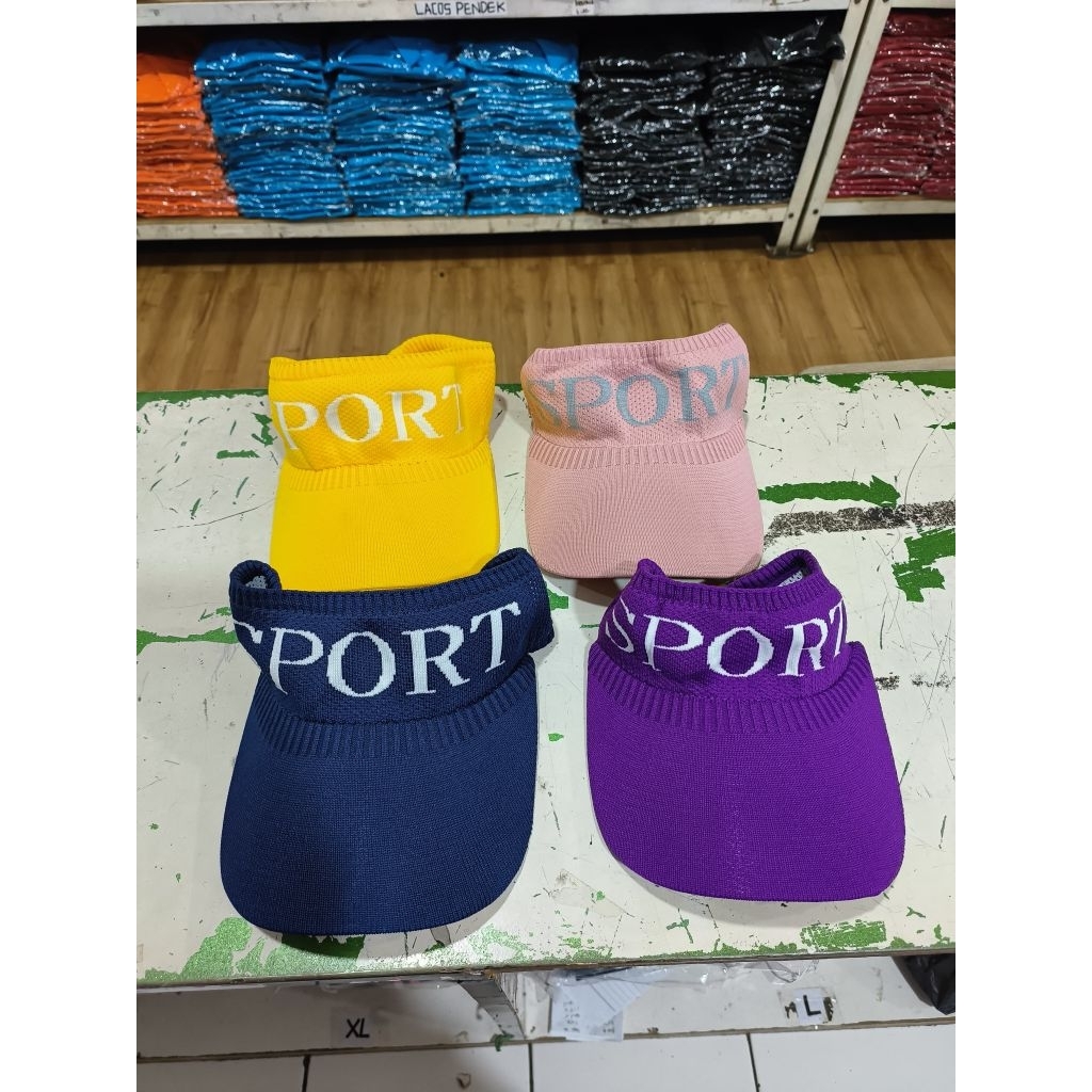 Topi Sport Rajut Senam