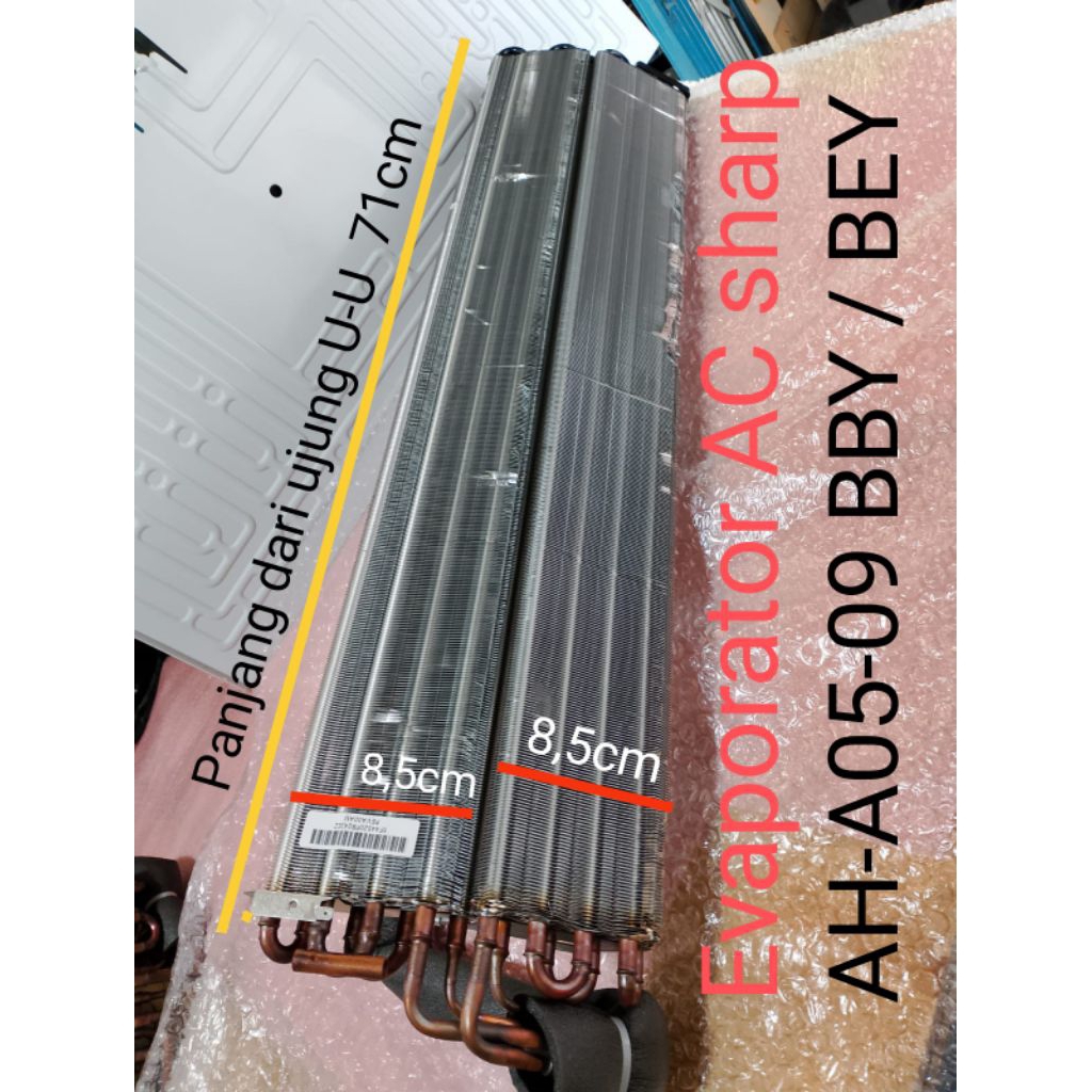 Evaporator AC sharp AH-A05-09 BBY / BEY