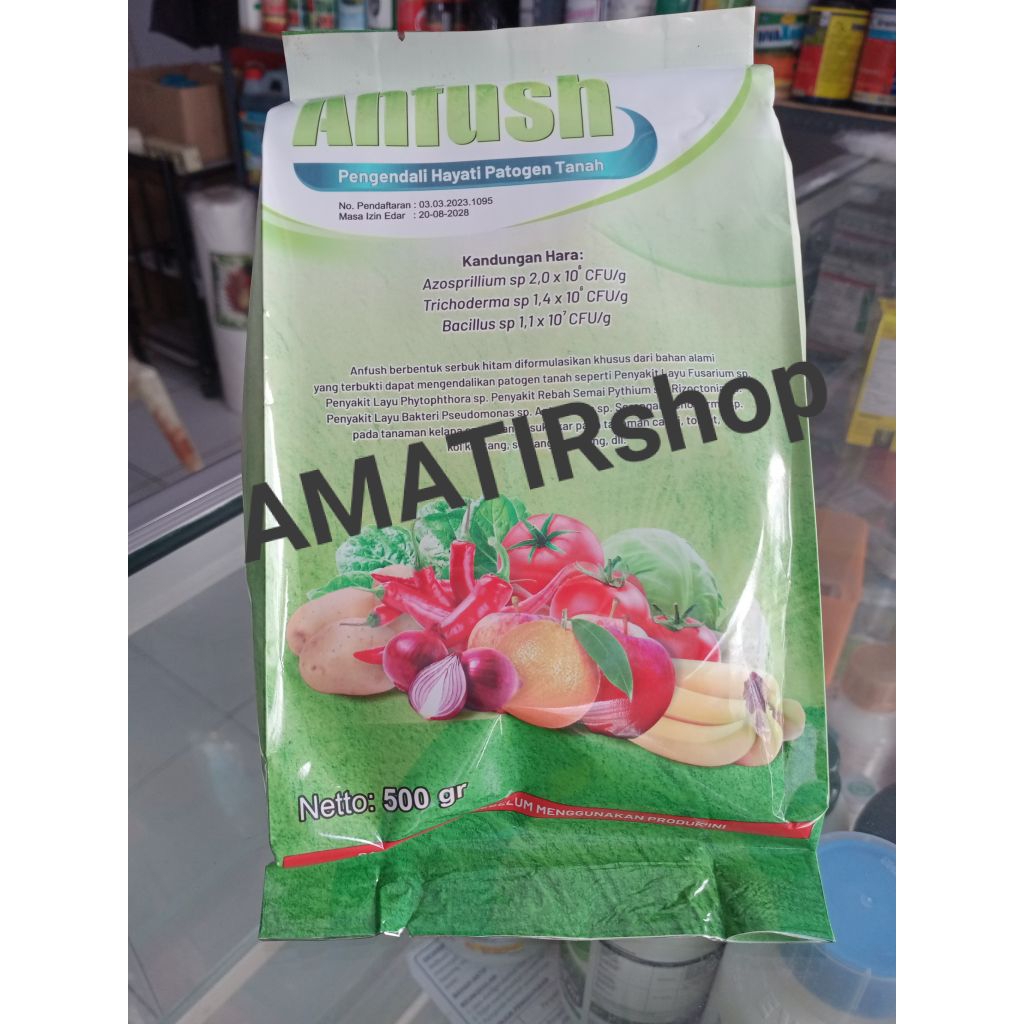 FUNGISIDA ANFUSH PUPUK TRICODERMA 500GR