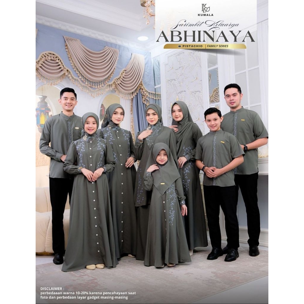 SARIMBIT FAMSET ABHINAYA BY KUMALA [PO] (Harga dp dikirim gift dulu)