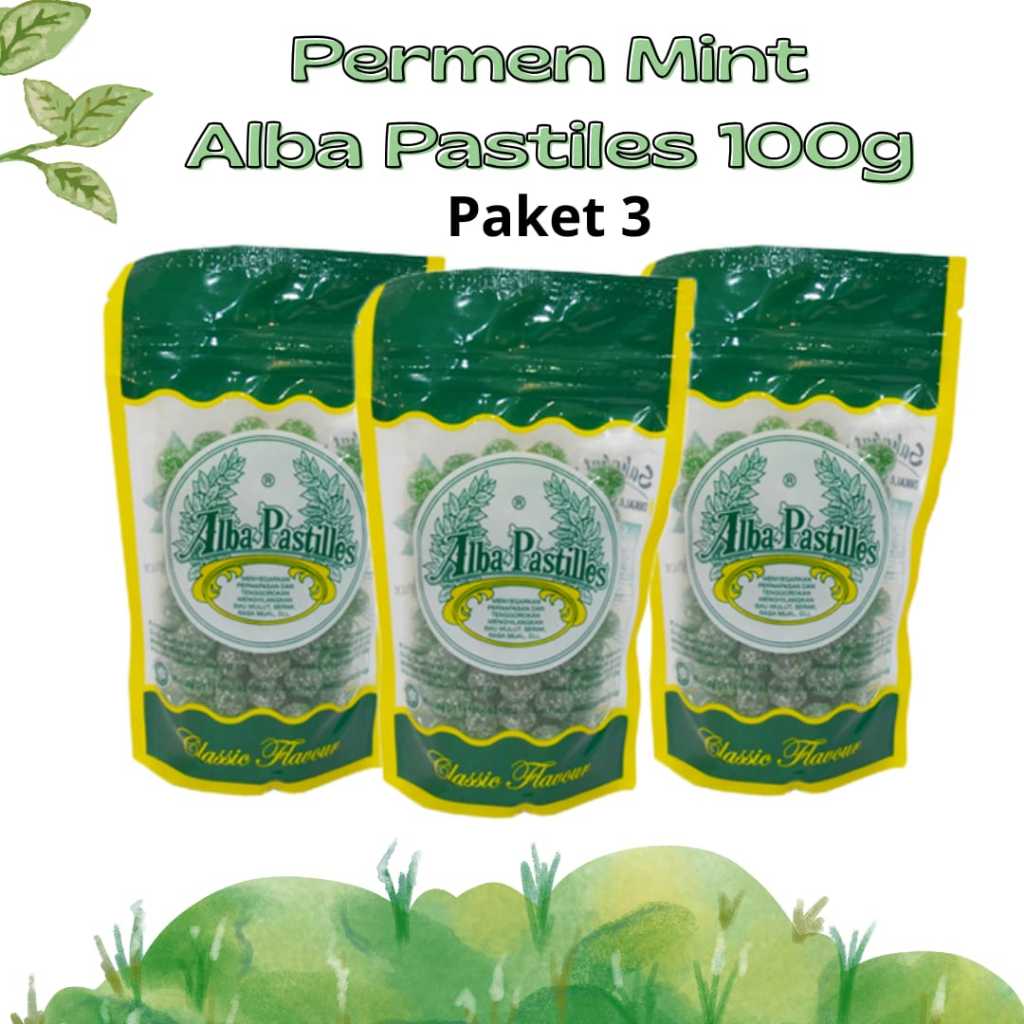 Alba Pastilles 100gr / Permen Jadul Alba Pastilles