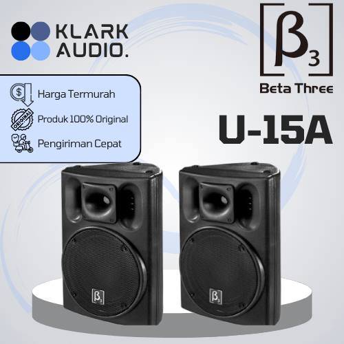 SPEAKER BETA3 U15A / BETA 3-U15A / BETA3 U-15A Speaker Aktif (Hrg/pc min.order 2) ORIGINAL