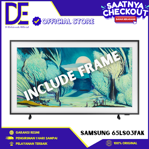 SAMSUNG 65LS03F Smart TV 65 Inch QLED 4K TV ONLY