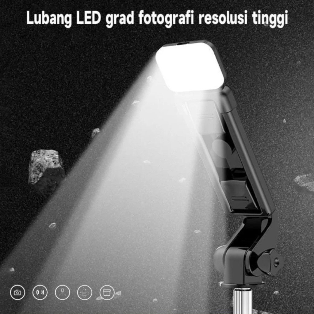 Lampu LED Selfie Khusus Tongsis (HANYA LAMPU)