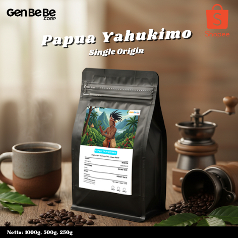 SINGLE ORIGIN - Kopi Arabica Papua - Yahukimo Full Wash-Semi Wash / 250g -500g - 1Kg