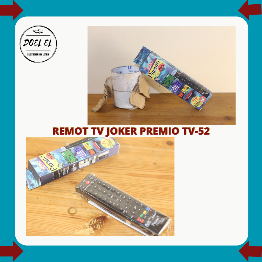 REMOT TV MULTI UNIVERSAL JOKER PREMIO TV-52 | ORIGINAL JOKER