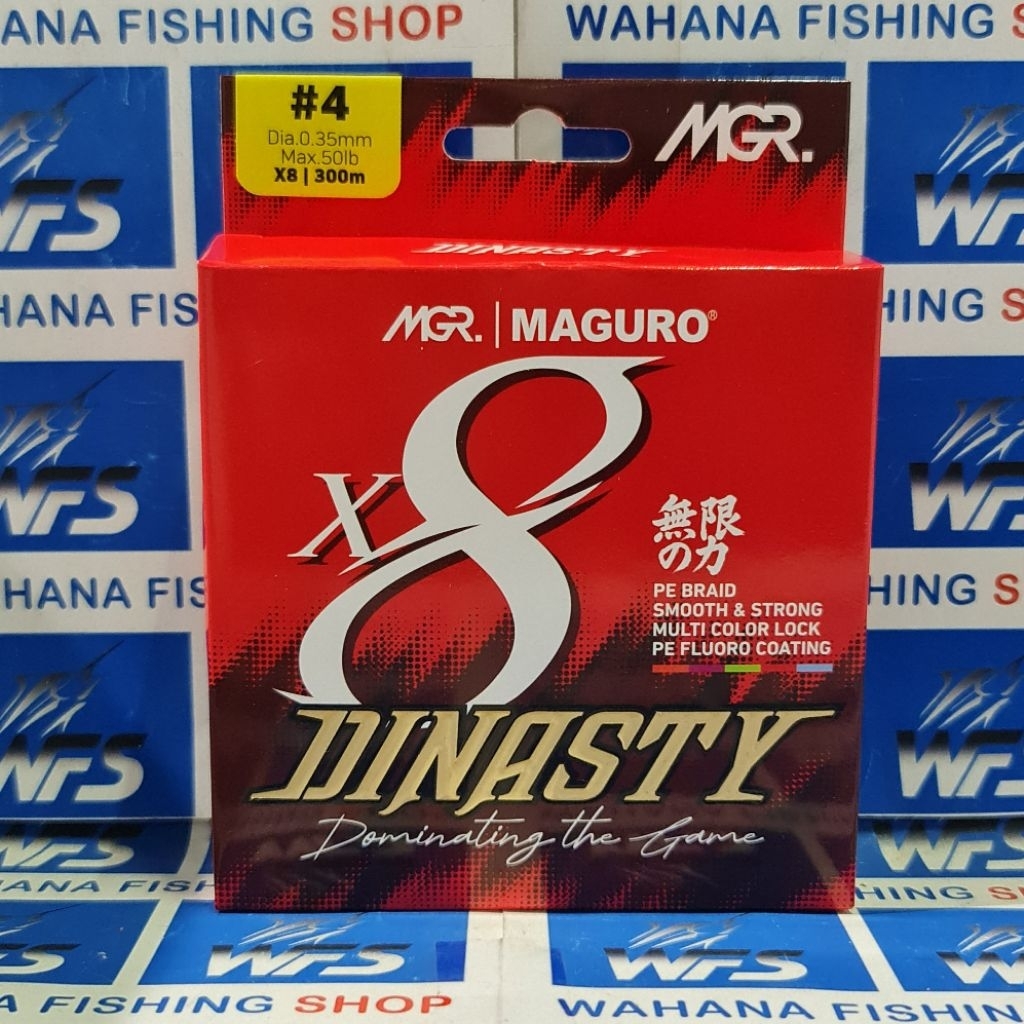 Senar PE Maguro Dinasty X8 PE 4 300m