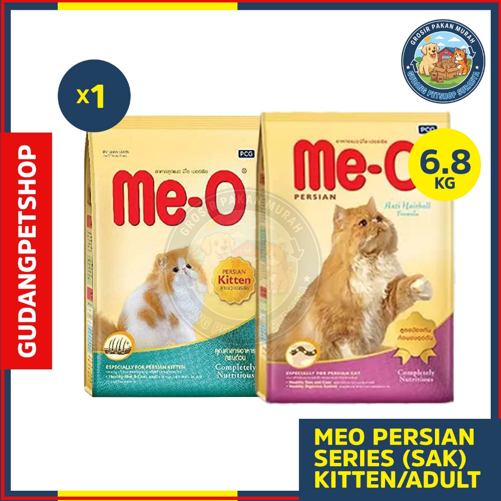 Meo Persian 6,8kg - Meo Kitten persian 6,8kg - Meo Adult persian 6,8kg - Meo Kitten Persian6,8kg - M