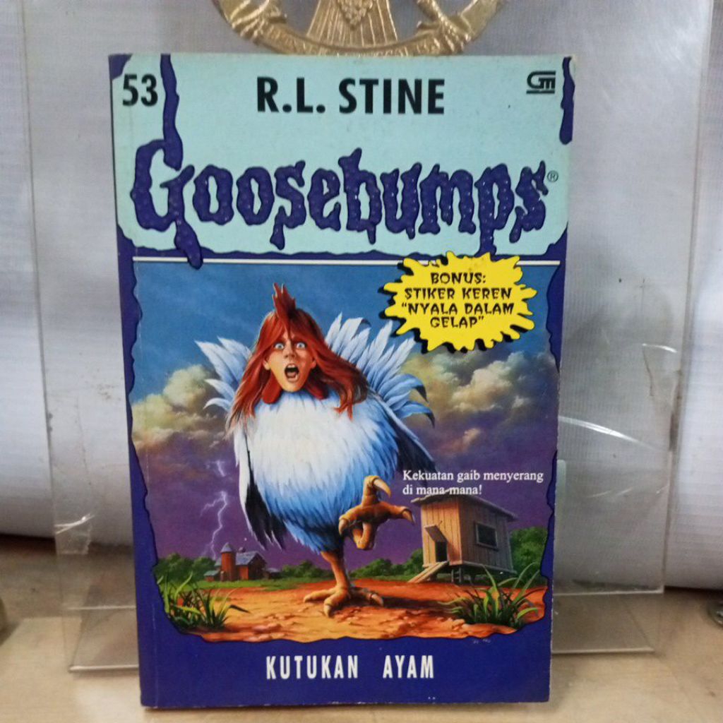 novel r.l. stine goosebumps kutukan ayam