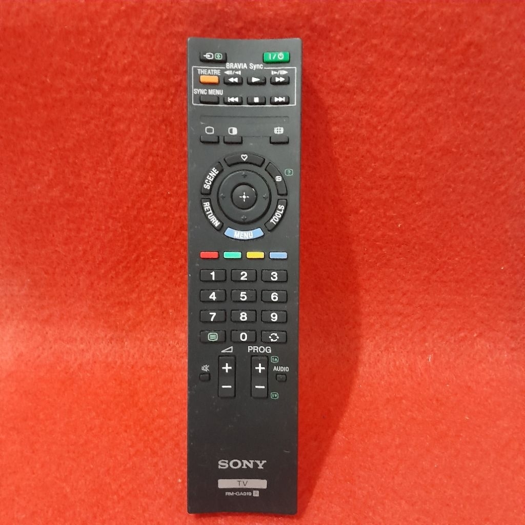 Remote TV SONY BRAVIA Original Asli . Seri RM - GA019 .