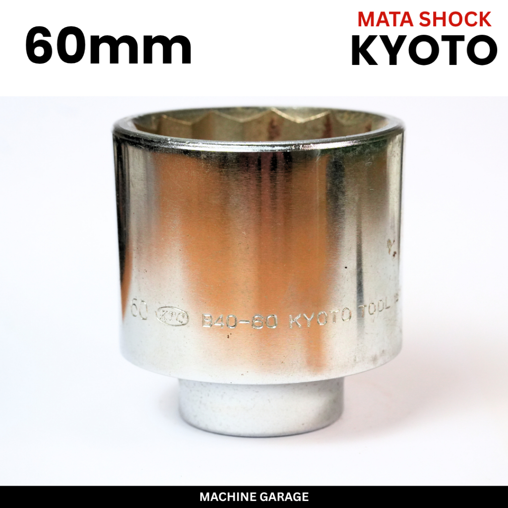 3/4 Socket Wrench Mata Sok 60mm Mata Kunci Socket Bahan Chrome Vanadium mata shock kyoto12 titik