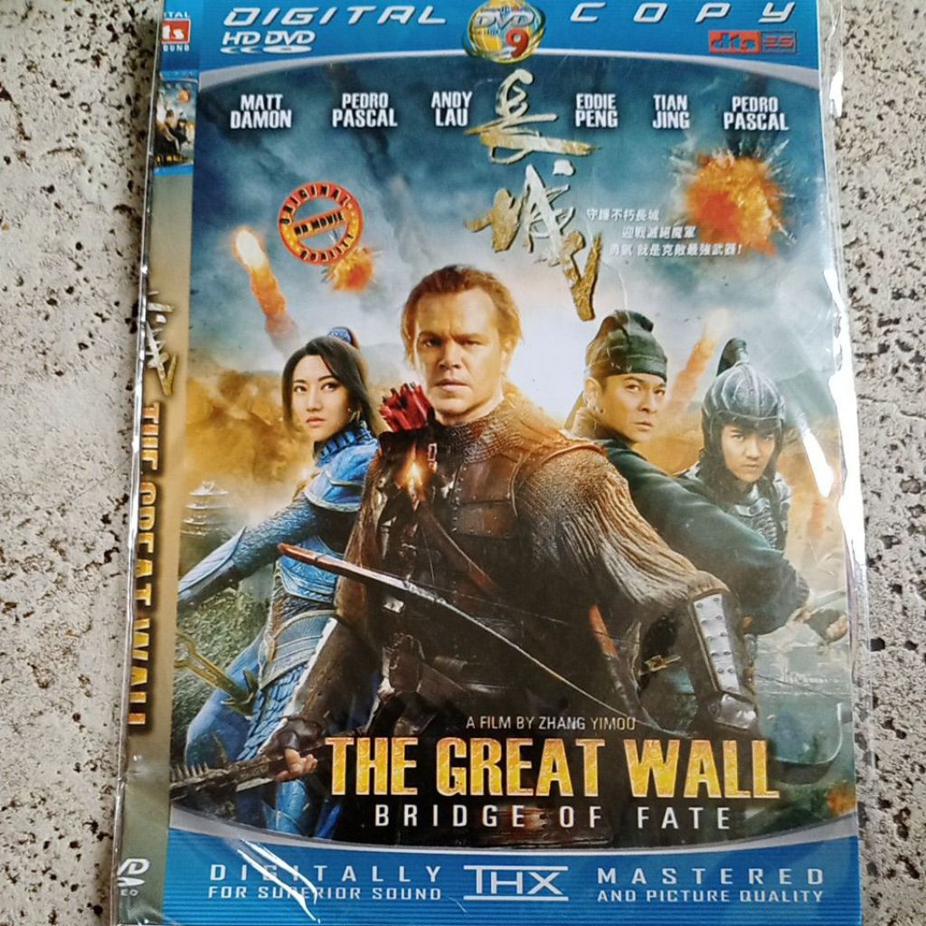 Kaset Film Aksi The Great Wall