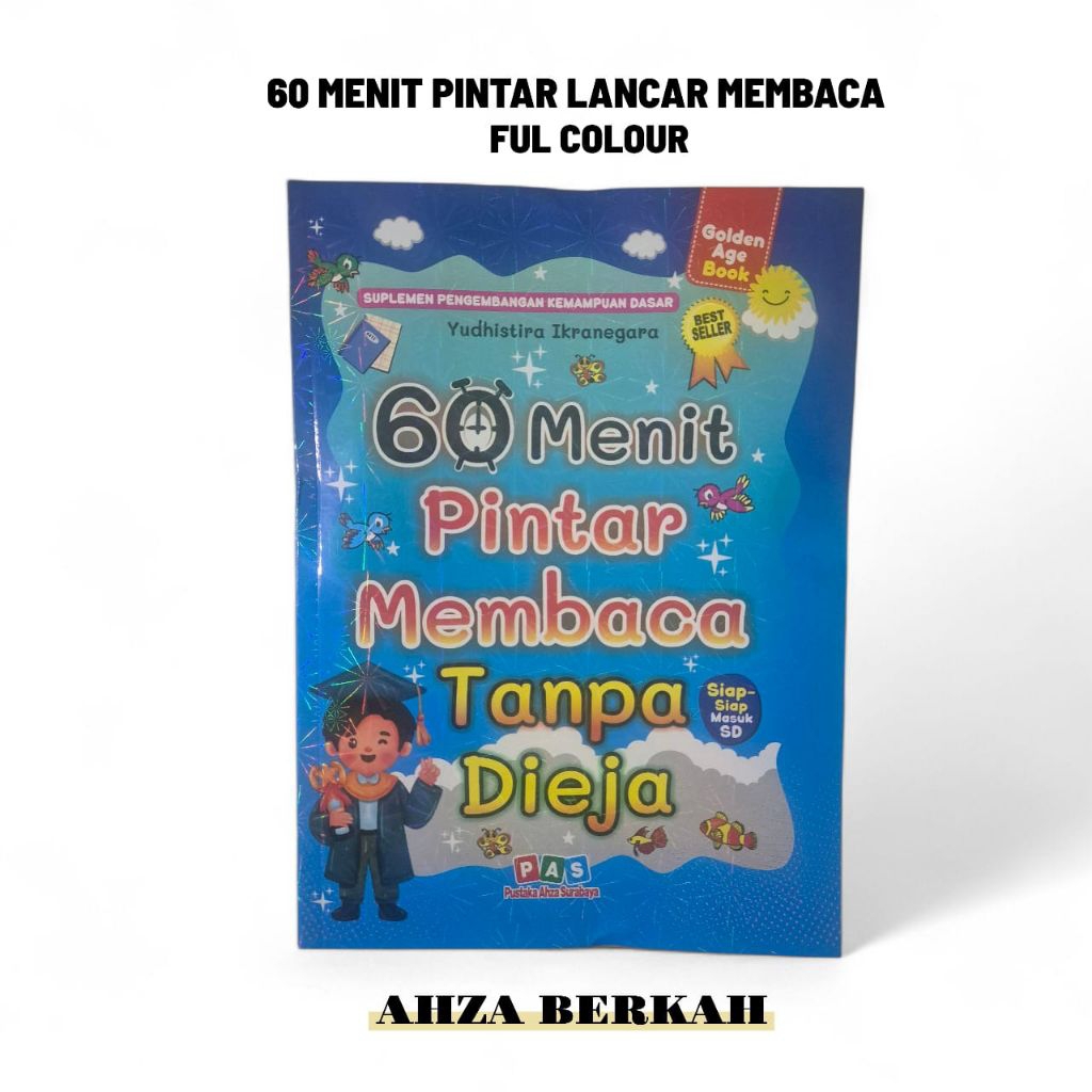 ORIGINAL 60 MENIT PINTAR MEMBACA TANPA MENGEJA/PAS