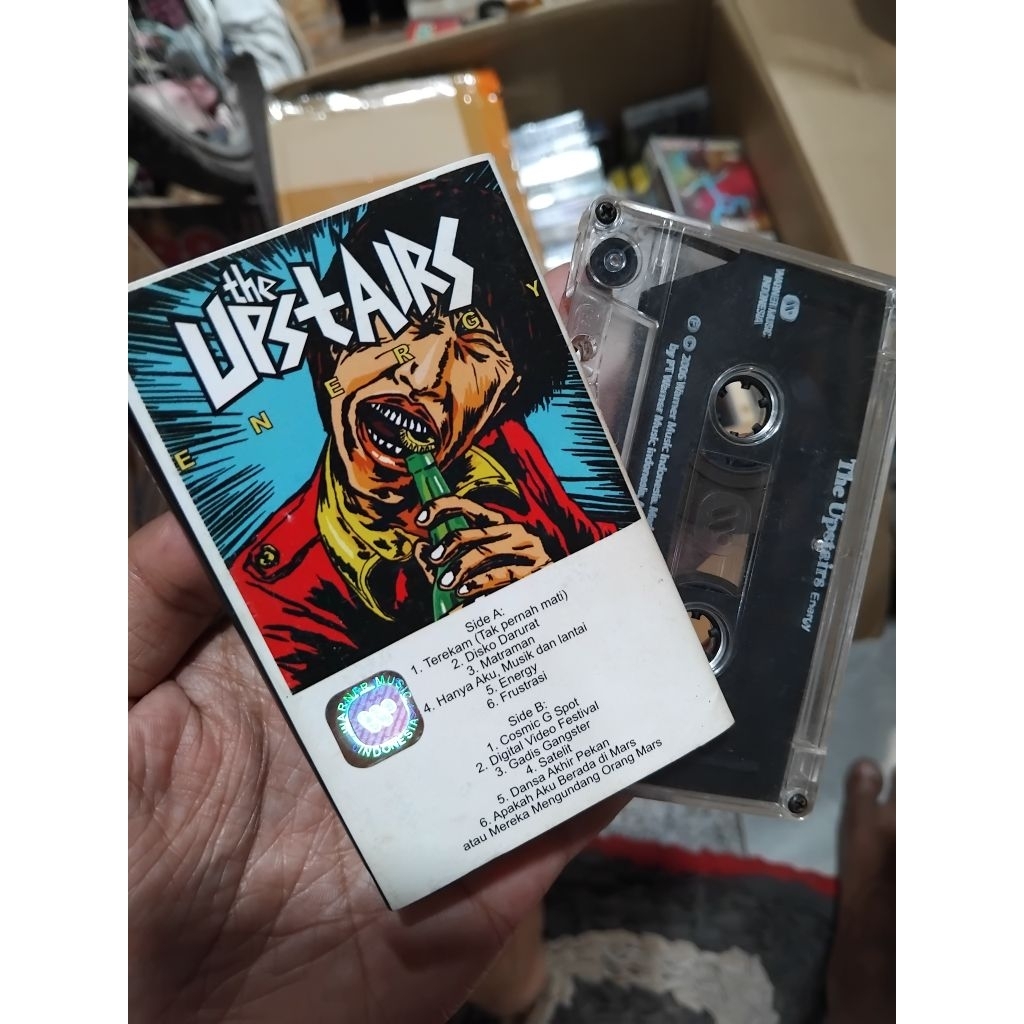 Kaset Pita Band The Upstairs Album Energy