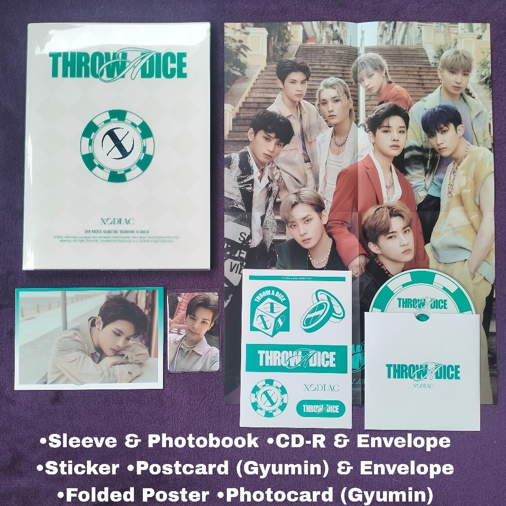 ALBUM XODIAC THROW A DICE TAD UNSEALED
