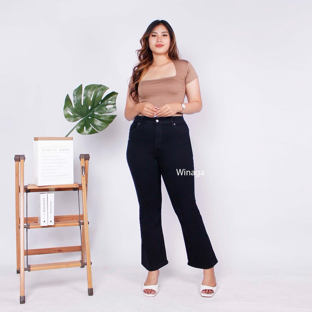 (PRELOVED) Jeans Cutbray Wanita