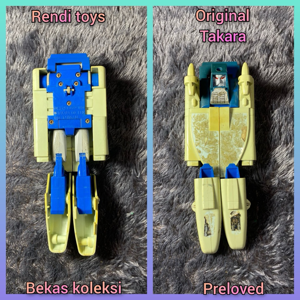 TRANSFORMERS G1 SCOURGE DECEPTICON Hasbro Takara 1986 | Bekas Koleksi | Rendi Toys