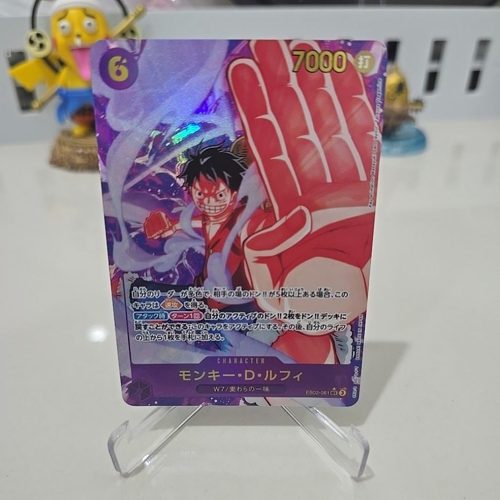 Monkey.D.Luffy [Alternate Art] EB02-061Kartu/Card TCG One Piece Japan