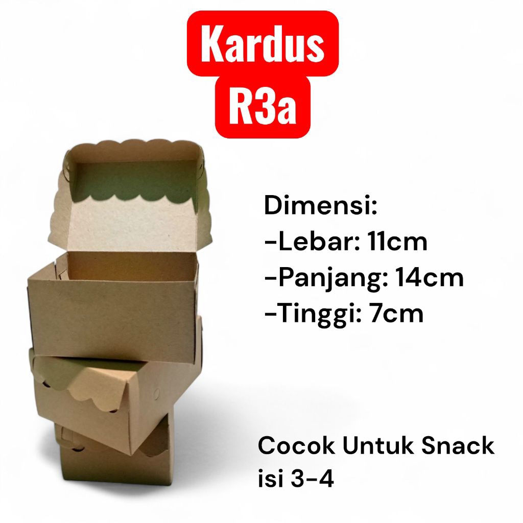 Kardus Snack / Box Snack Hajatan R3a