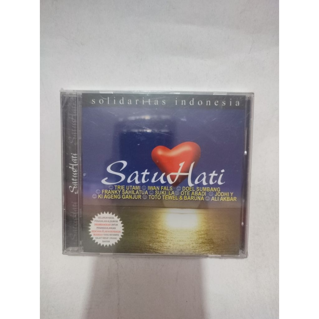 CD SOLIDATITAS INDONESIA SATU HATI TTI UTAMI IWAN FALS DOEL SUMBANG FRANKY SAHILATUA