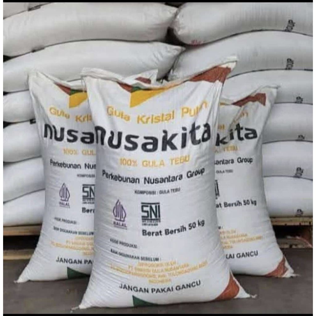 Gula NUSAKITA 1karung 50Kg gula pasir putih