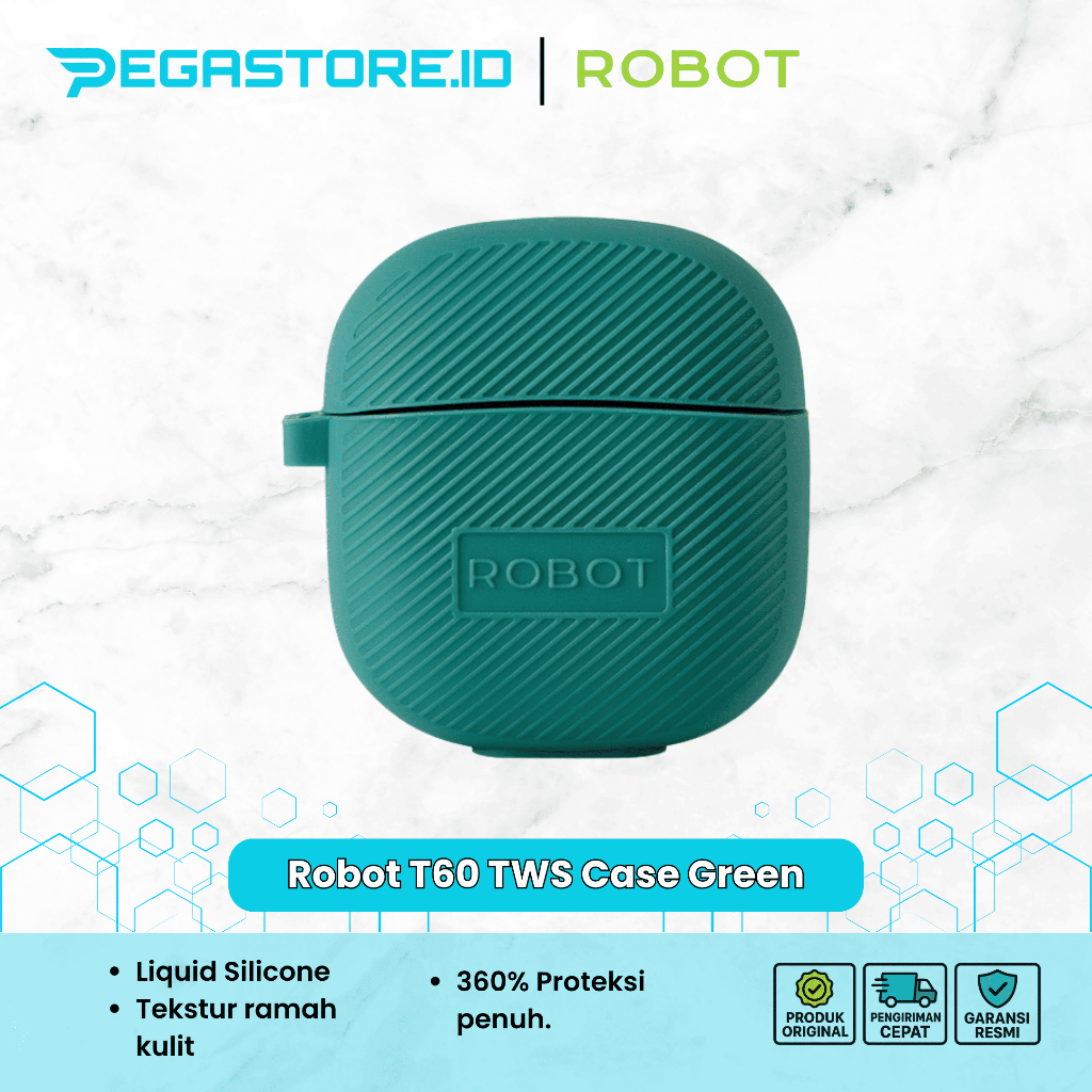 Robot T60 TWS Case Green