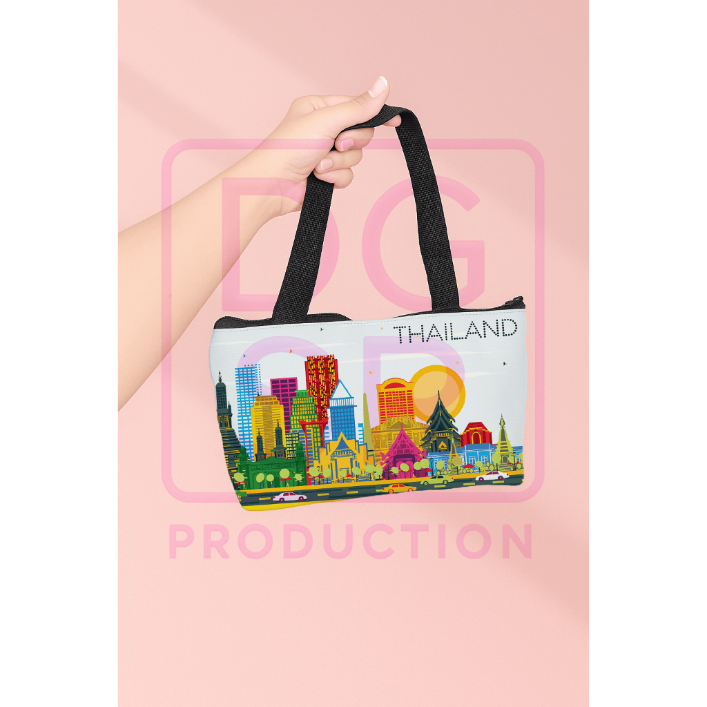 Tas Spunbond Handle | Totebag | Handbag | Jinjing | Unisex | Kecil | Merchandise | Souvenir | Thaila