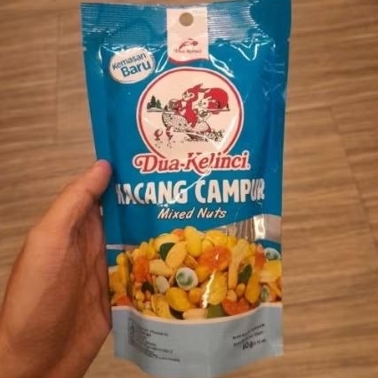 Dua Kelinci Mixed Nuts kacang campur 60gr