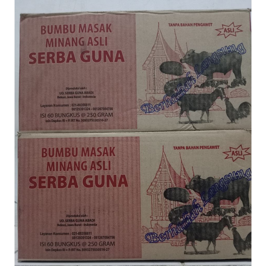 Bumbu Serba Guna (Gulai)   ( 1DUS  )