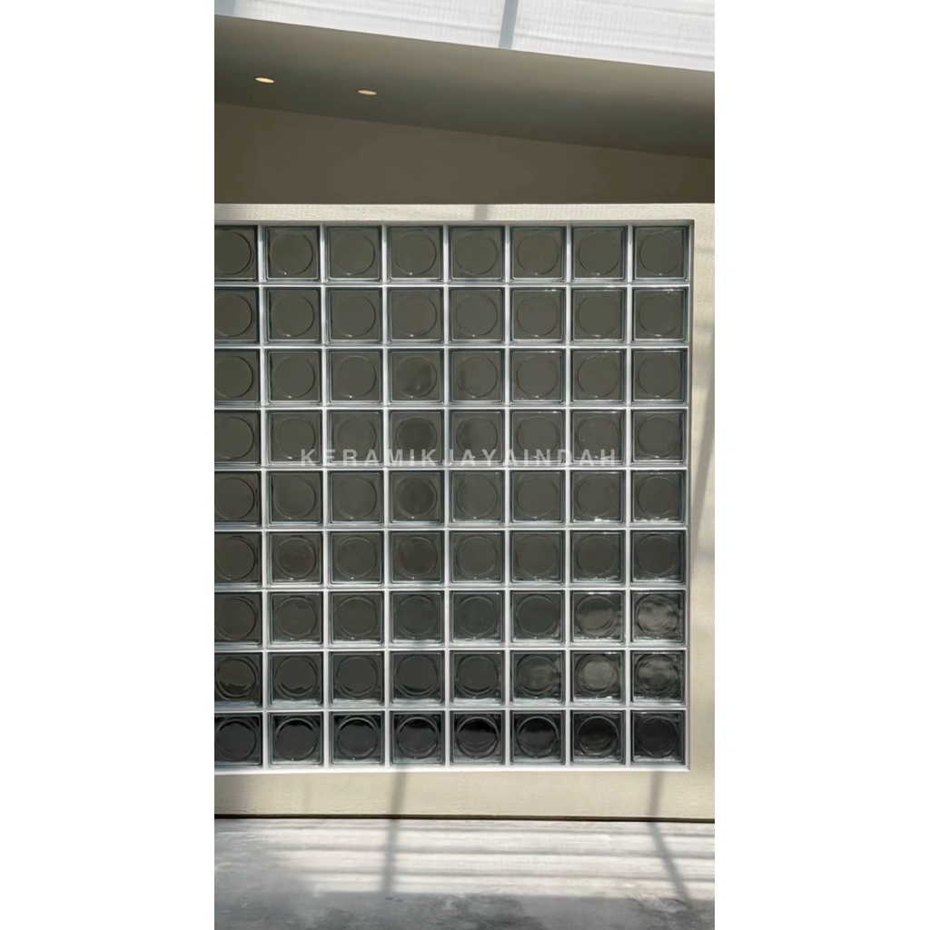 MULIA GLASSBLOCK GLASS BLOCK 20 x 20 CLEAR QUADRA WAVE OCEAN VIEW VESTA DIAMOND NET AYANA KAWUNG PAR