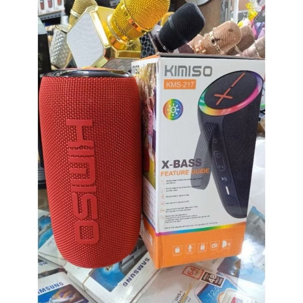 KMS-217 KIMISO WIRELESS PORTABLE SPEAKER BLUETOOTH