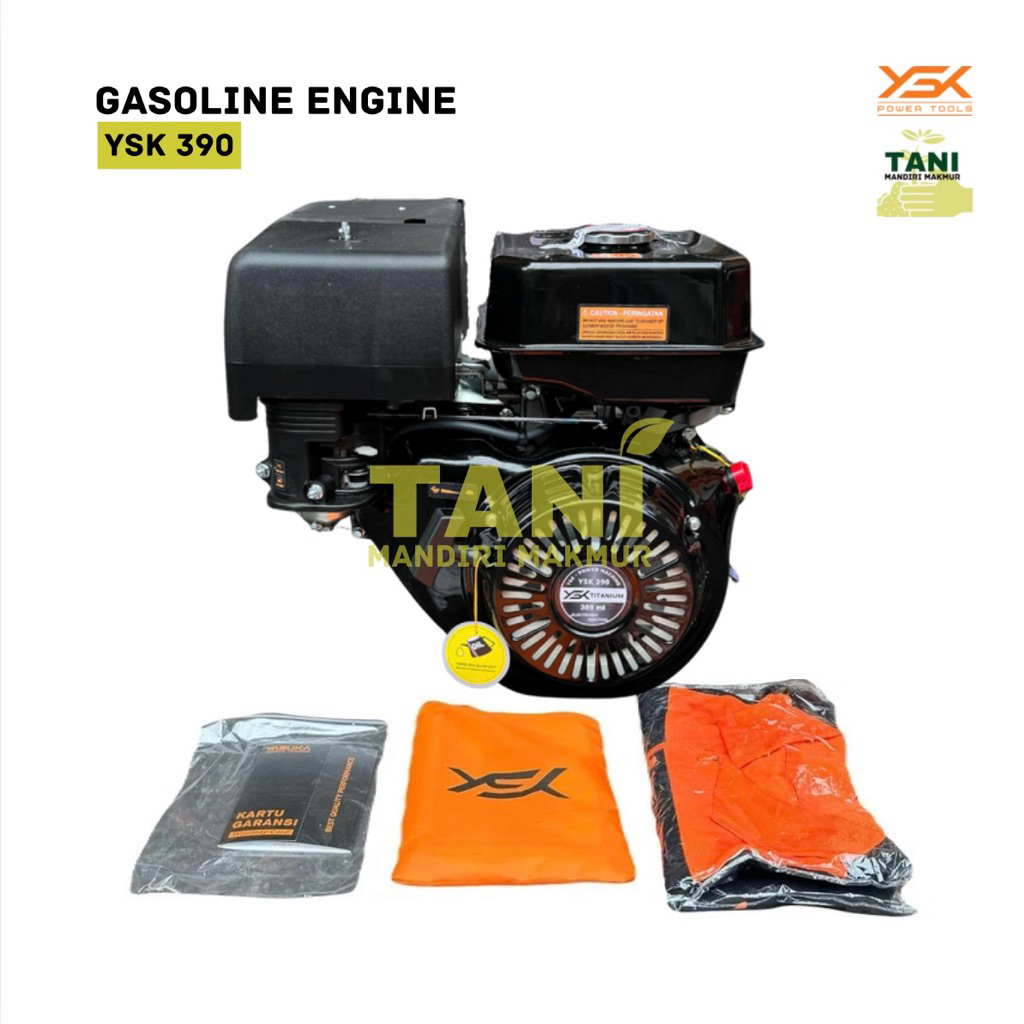 YSK 390 EXC YASUKA TITANIUM 13 HP | GASOLINE ENGINE GX390 YASUKA EXCELENT | MESIN PENGGERAK BENSIN |
