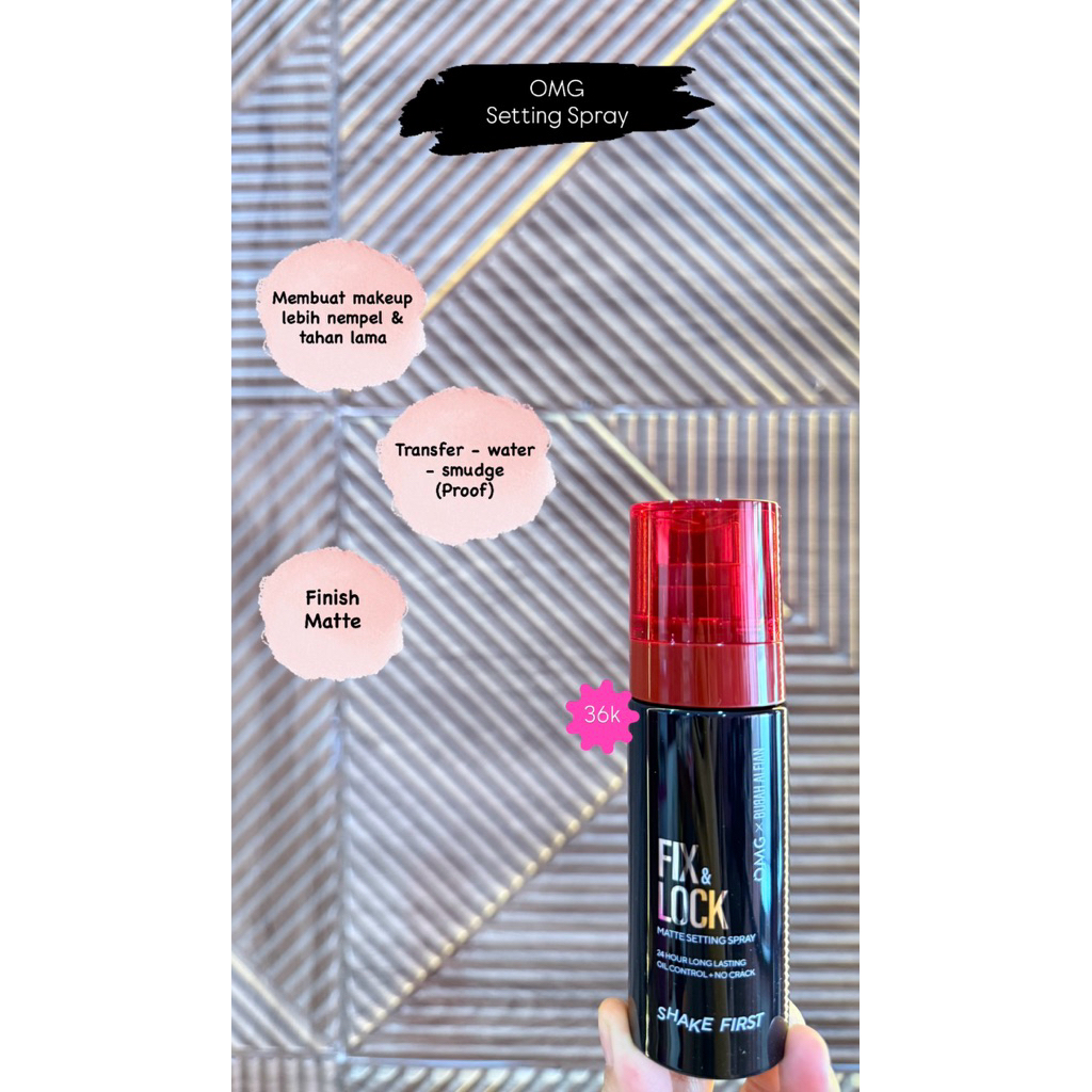 OMG Fix & Lock Matte Setting Spray