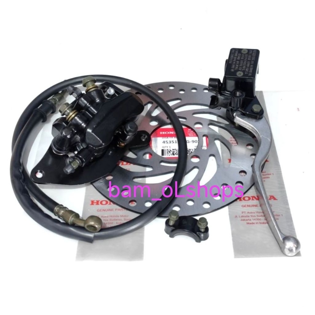 paketan fullset kaliper depan Honda PCX 125 cbu,PCX 150 cbu