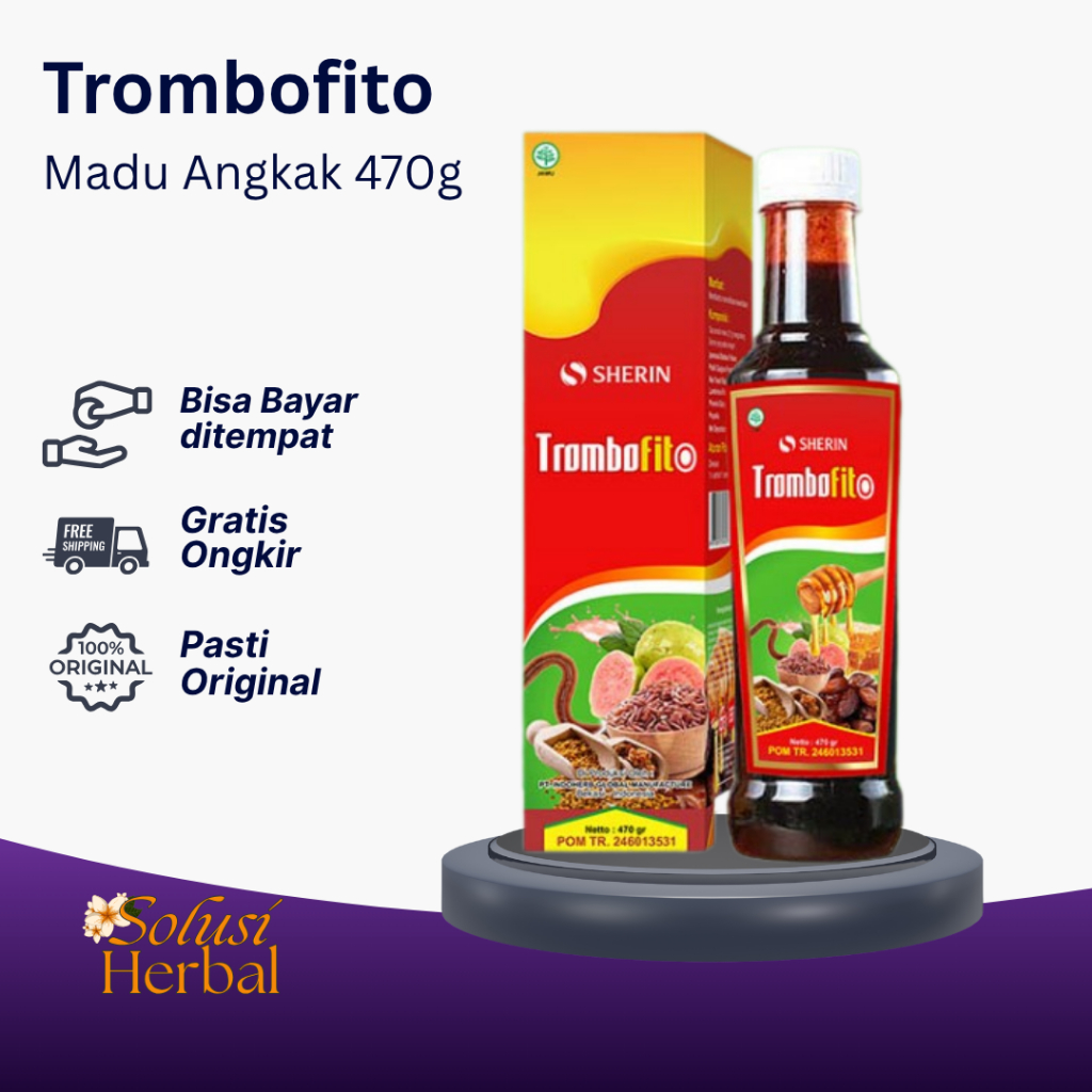 Trombofito Madu Sari Kurma Angkak Menaikan Trombosit