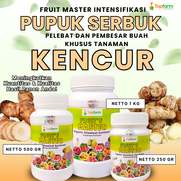 Pupuk Serbuk Kencur / Pupuk Khusus Tanaman Kencur / Pupuk Pelebat Buah Kencur / Pupuk Kencur / Pupuk
