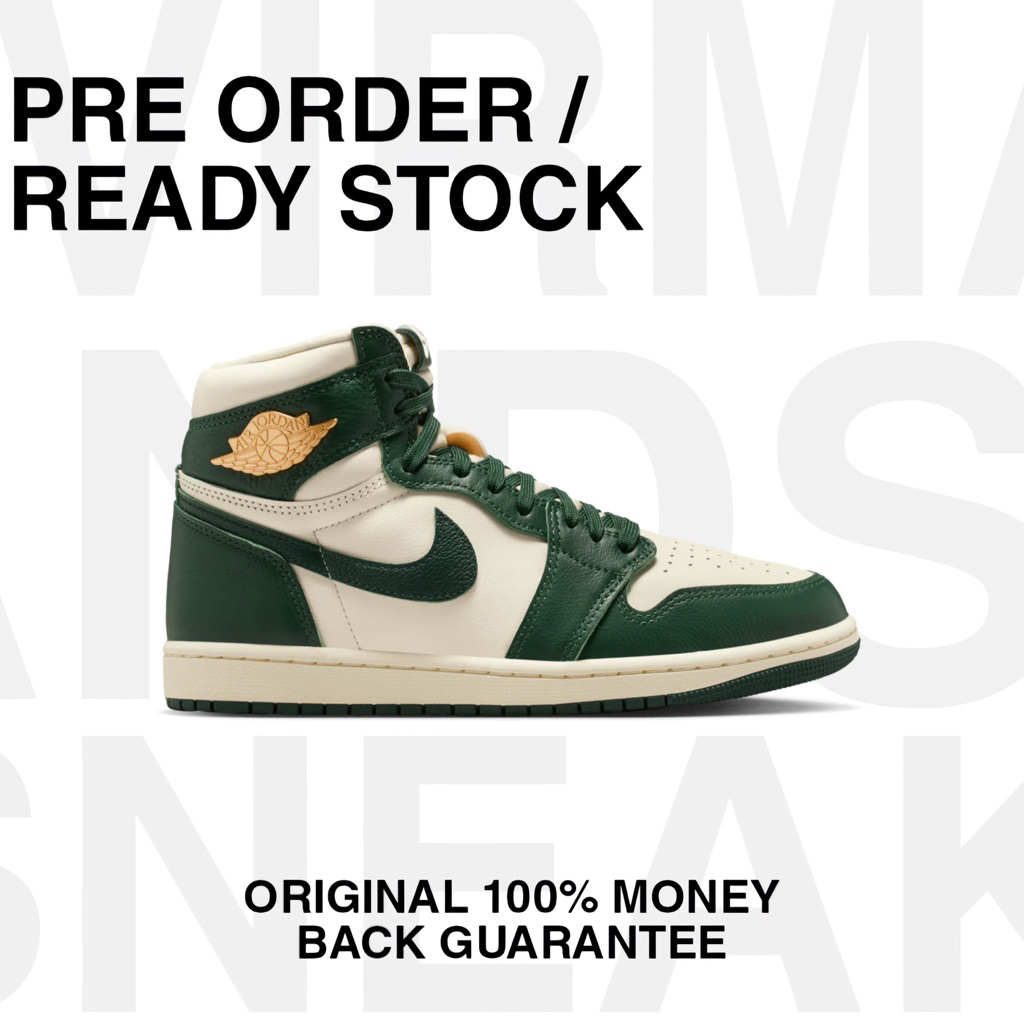 Nike Air Jordan 1 Retro High OG Pale Ivory Green