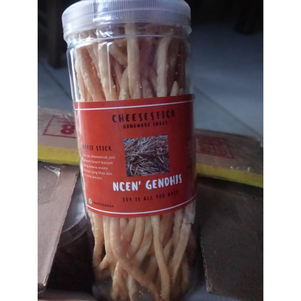 CHEESESTICK ORIGINAL CEN N'DESO 250gr KEMASAN TOPLES
