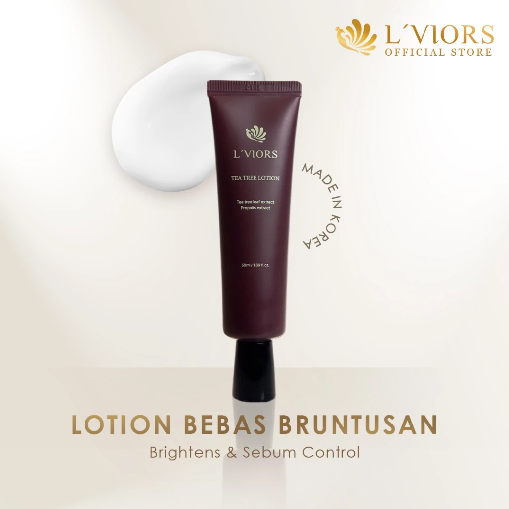 L'VIORS Tea Tree Lotion (cream jerawat)
