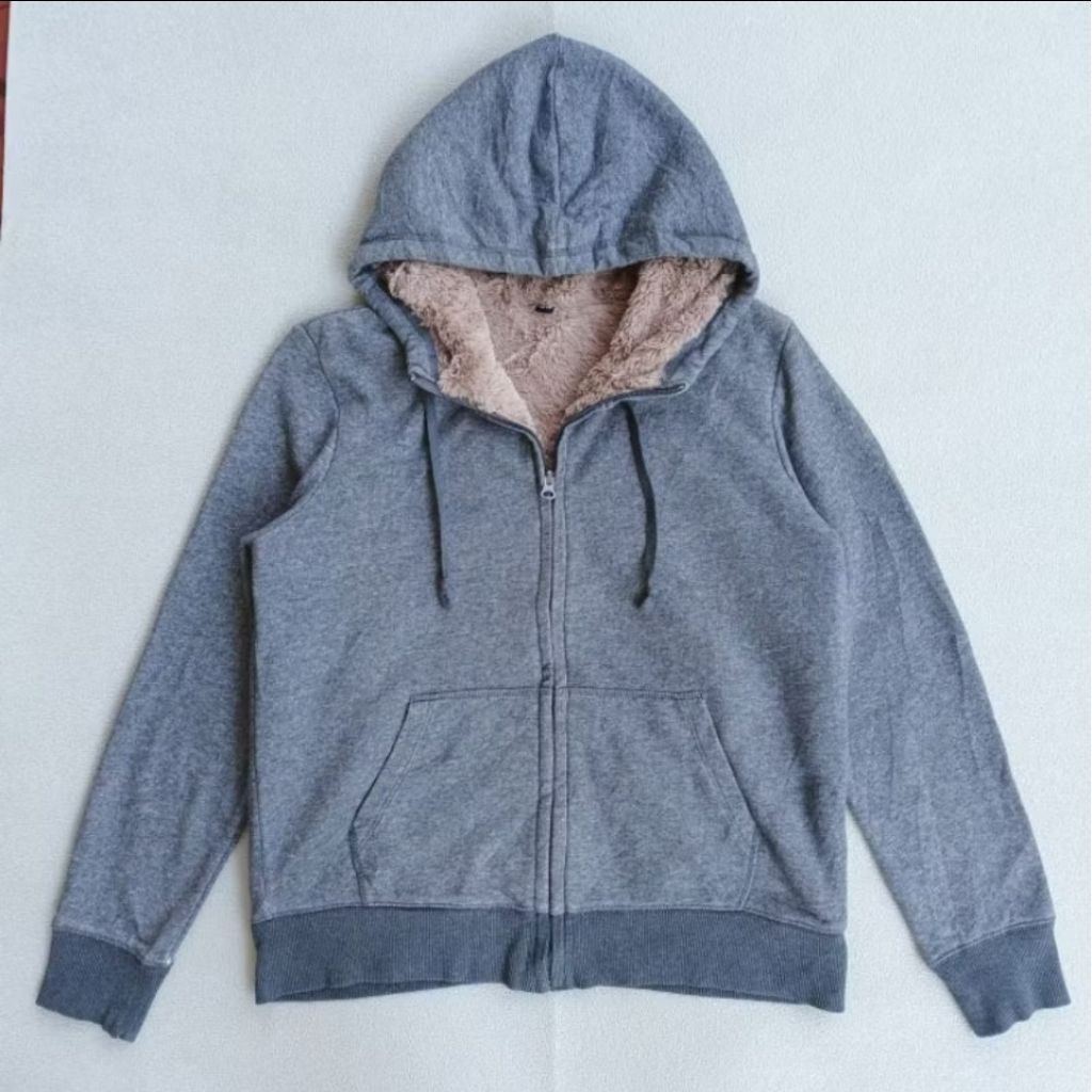 jacket sherpa uniqlo