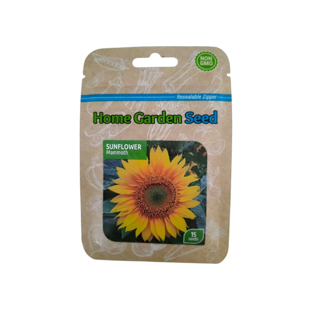 Benih Bunga Matahari Mammoth 15 Biji