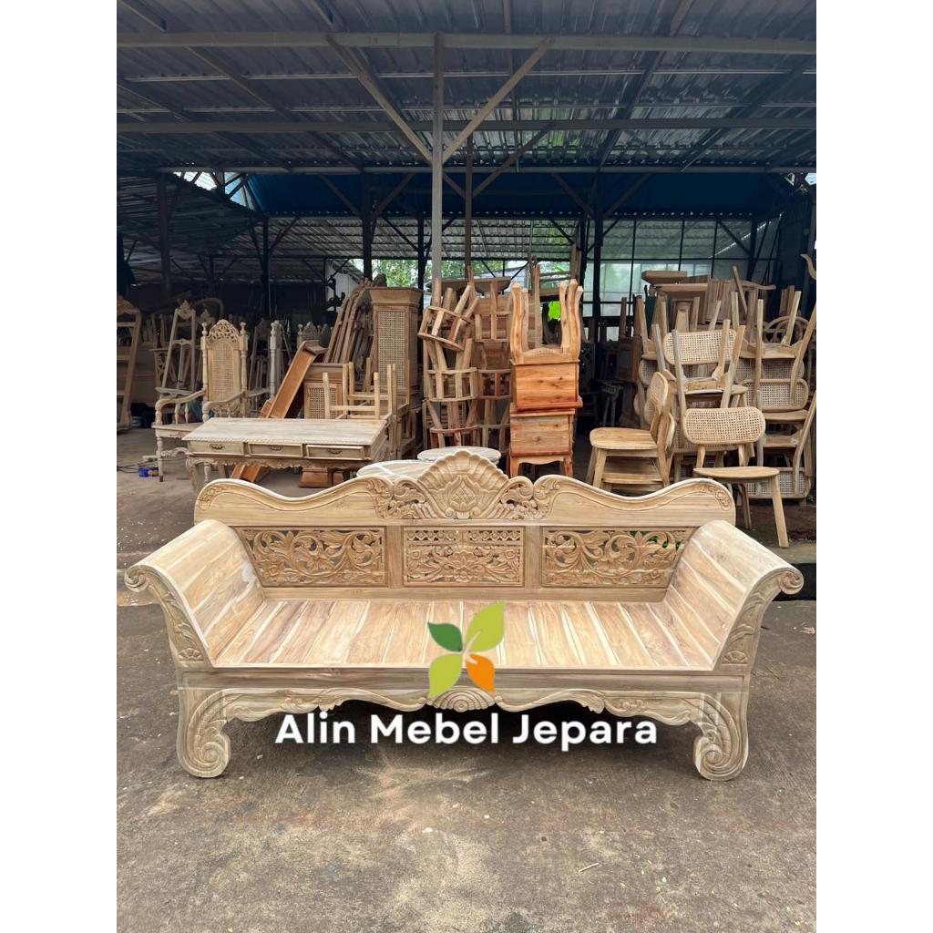 Bale bale madura , sofa jawa , bangku jati