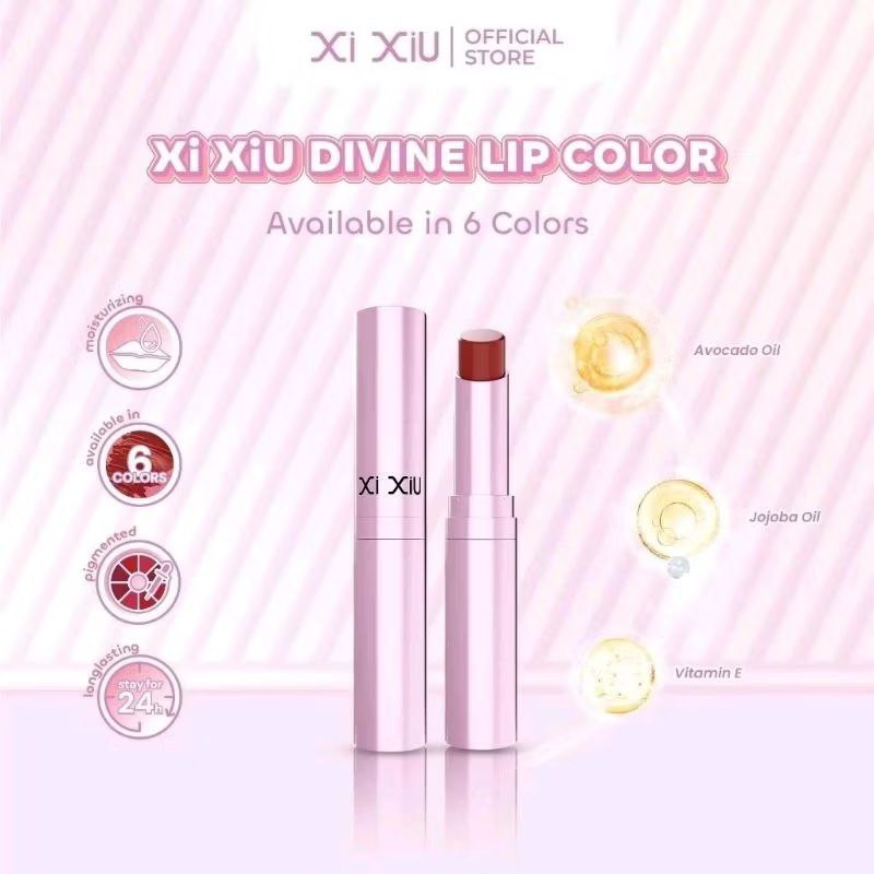 Xi Xiu Divine Lip Color - Lip Matte Waterproof Tahan Air
