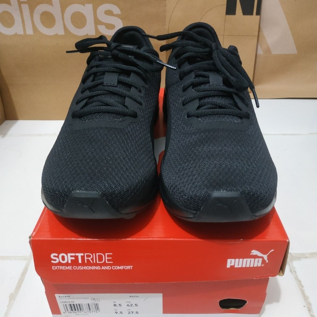 Puma Accent Black - Lava Blast Size 42,5