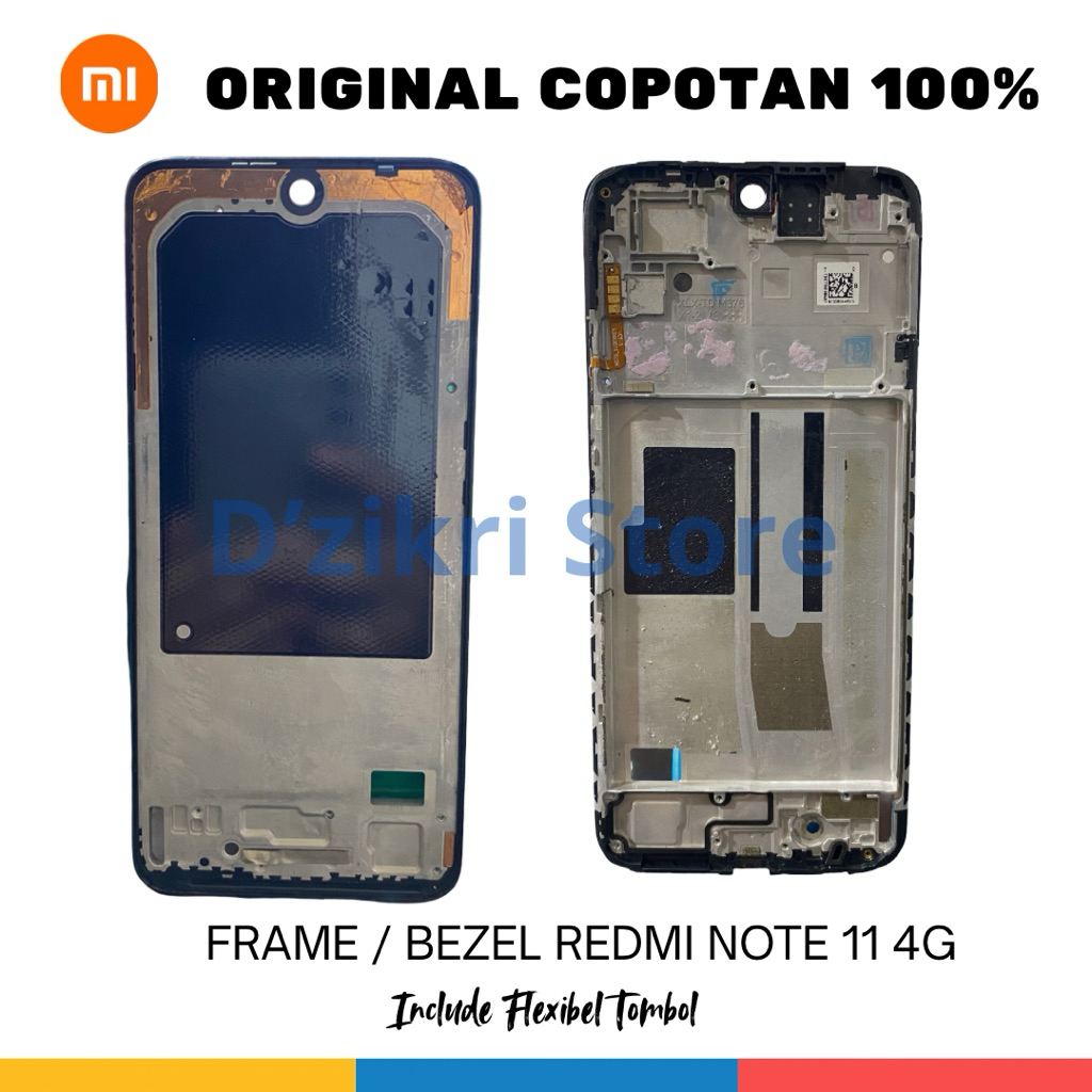 FRAME TATAKAN LCD XIAOMI REDMI NOTE 11 4G ORIGINAL COPOTAN