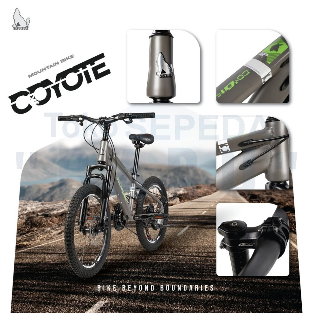 TB - Sepeda MTB ELEMENT COYOTE Ukuran 20 Inch