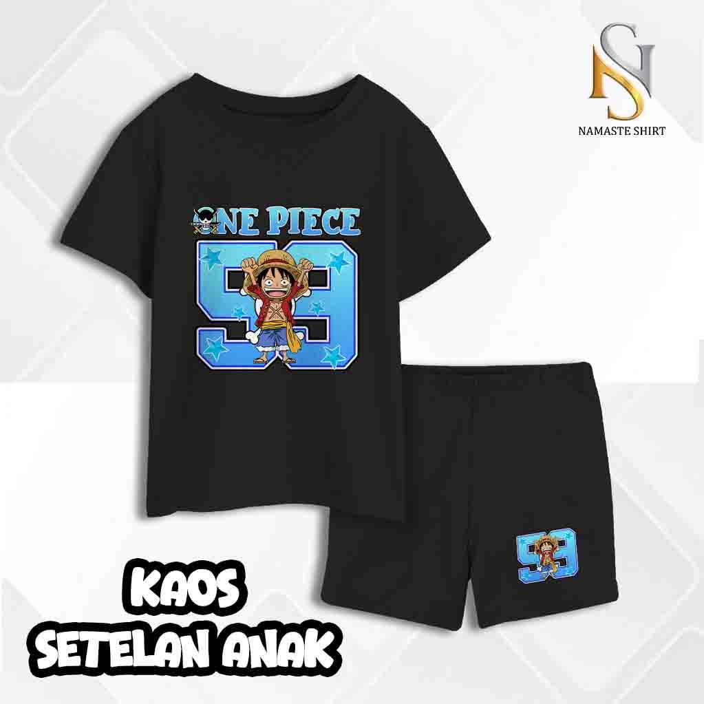 Setelan Kaos Anak One piece - Baju One piece Distro Anak Bayi Remaja Laki-Laki